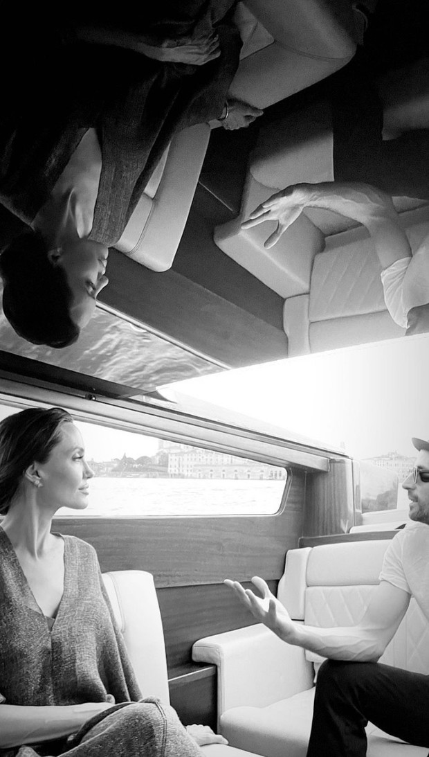 Angelina Jolie na wakacjach w Wenecji