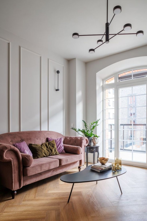 Mieszkanie w starym młynie we Wrocławiu, projekt: Ewa Grzywa, architekt wnętrz Decoroom