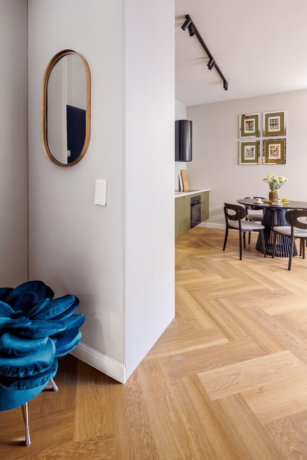 Mieszkanie w starym młynie we Wrocławiu, projekt: Ewa Grzywa, architekt wnętrz Decoroom