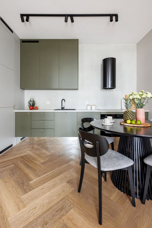 Mieszkanie w starym młynie we Wrocławiu, projekt: Ewa Grzywa, architekt wnętrz Decoroom