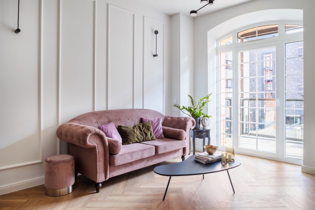 Mieszkanie w starym młynie we Wrocławiu, projekt: Ewa Grzywa, architekt wnętrz Decoroom