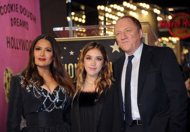 Salma Hayek Pinault, Valentina Paloma Pinault i Francois-Henri Pinault