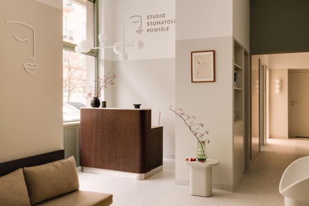 Studio Stomatologii Powiśle, projekt: Studio Architektury Moszczyńska Puchalska