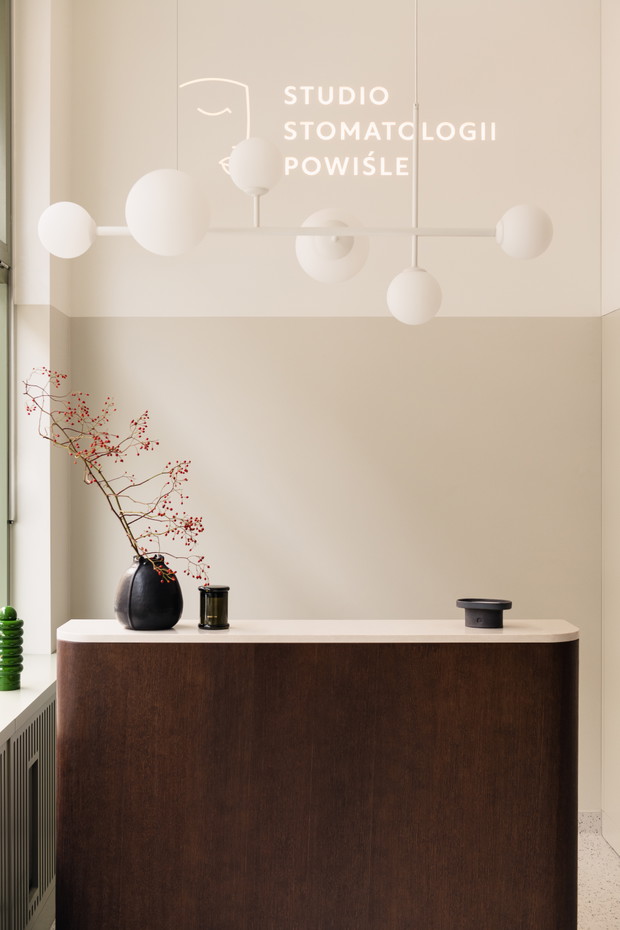 Studio Stomatologii Powiśle, projekt: Studio Architektury Moszczyńska Puchalska