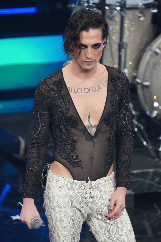Styl Damiano z Måneskin