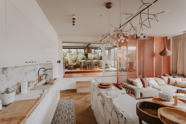 Apartament na Mokotowie, projekt: Bajer Sokół