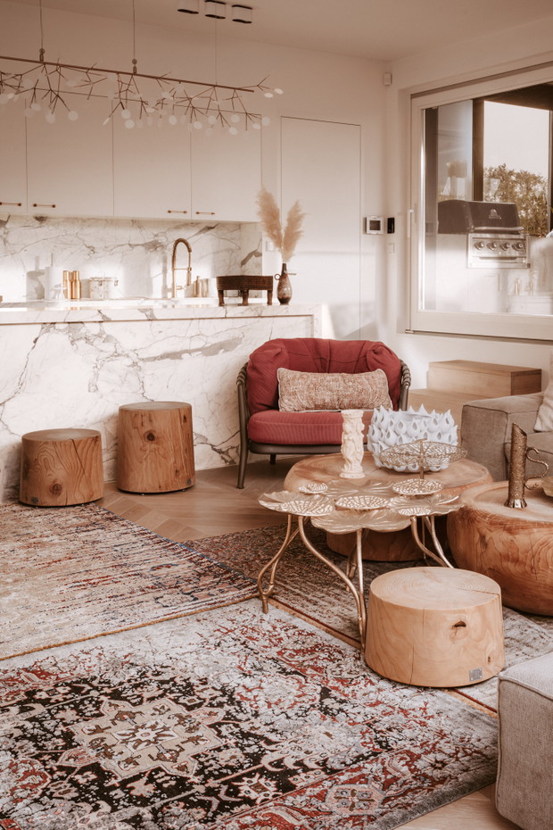 Apartament na Mokotowie, projekt: Bajer Sokół