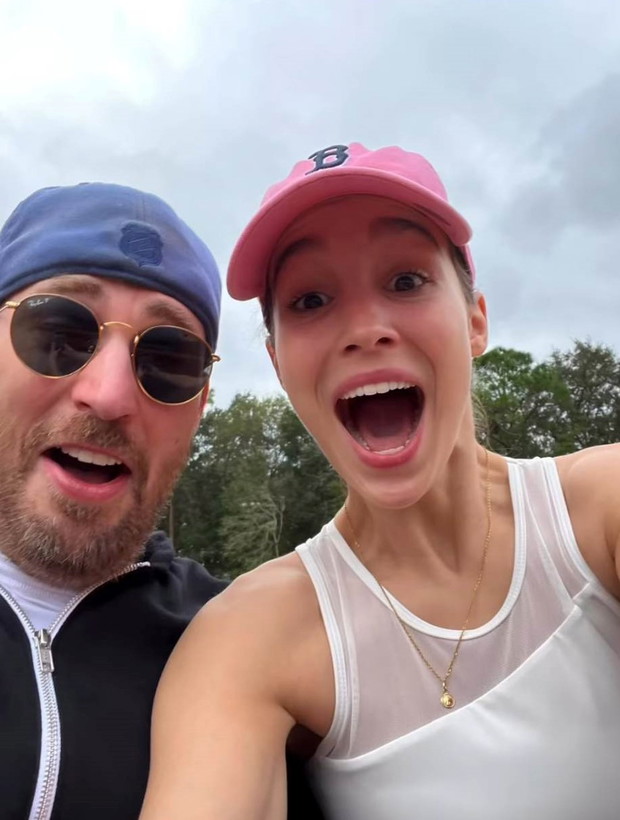 Chris Evans i Alba Baptista