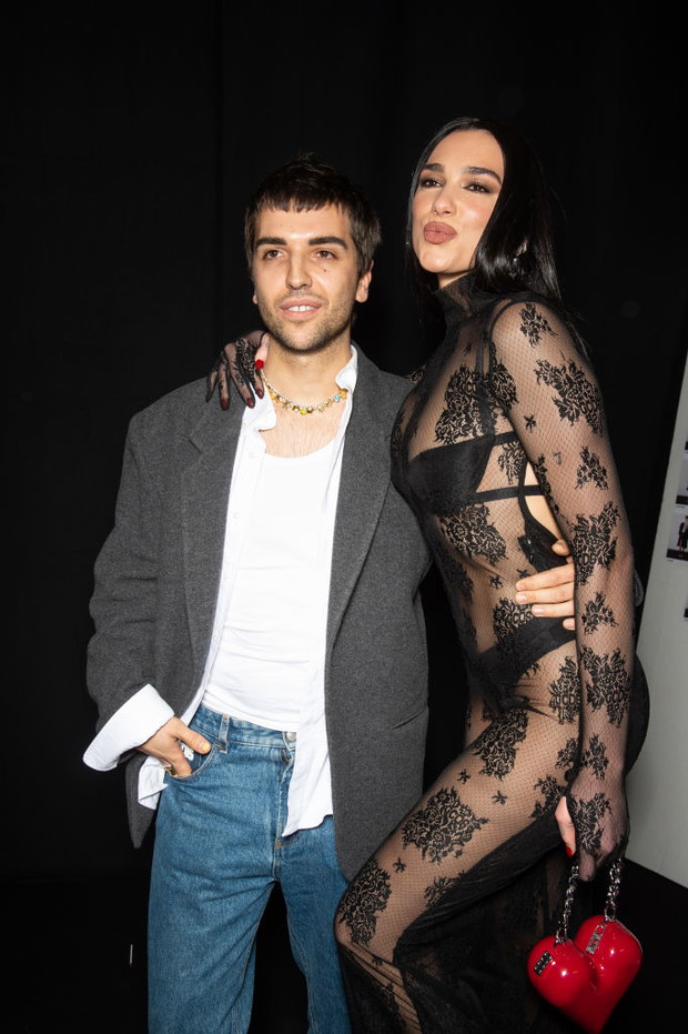 Giuliano Calza i Dua Lipa