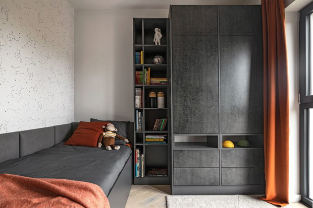Łagodne pastele w domu prawniczki, projekt wnętrza: Małgorzata Kasperek, architekt wnętrz Decoroom, Projekt kuchni: Katarzyna Fotek, architekt wnętrz Decoroom Kitchen