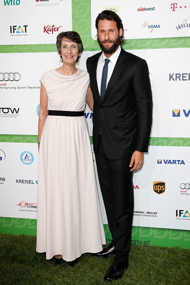 Heike Schiffler i David Mayer de Rothschild, 2016 rok.