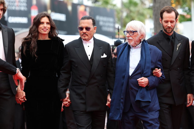 Johnny Depp w Cannes
