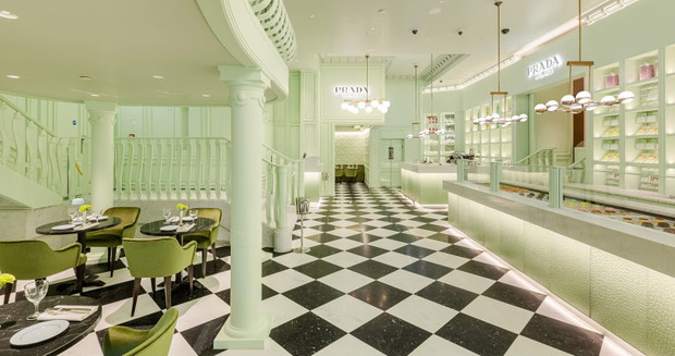 Prada Caffé w Londynie