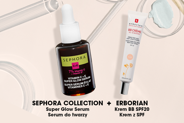 Serum z witaminami C i E + ochrona przed promieniami UV