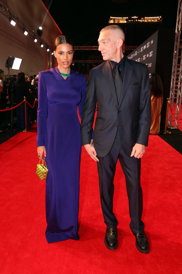 Tina Kunakey i Vincent Cassel, 2021 rok