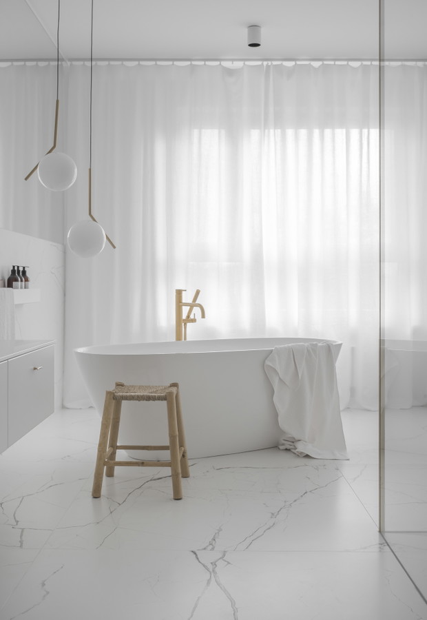 Dwupoziomowy apartament w Zielonej Górze, projekt: Mindful Architekci