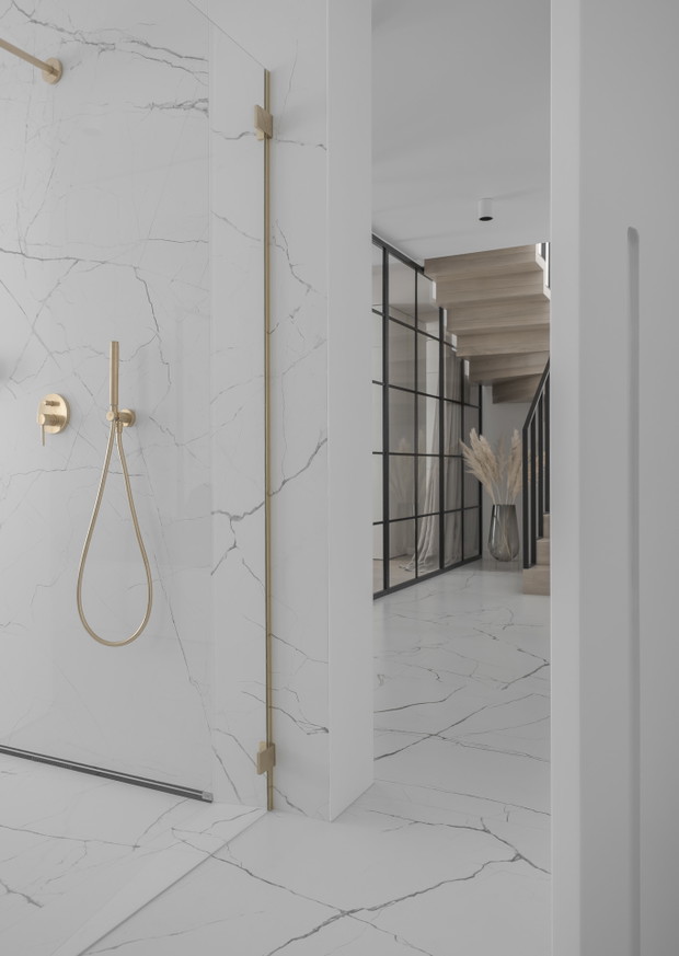 Dwupoziomowy apartament w Zielonej Górze, projekt: Mindful Architekci