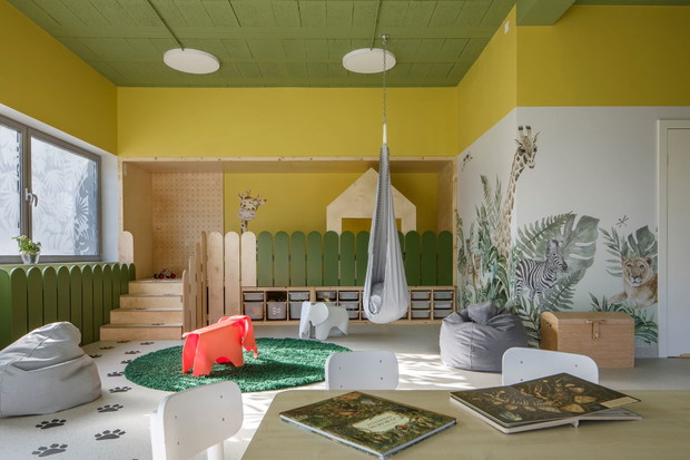 Przedszkole w Wilanowie, projekt: MUM Studio