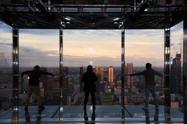 Skyfall Warsaw - platforma widokowa w wieżowcu Warsaw Unit
