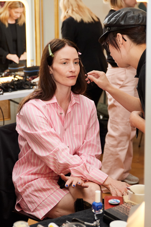 Backstage pokazu Marimekko wiosna-lato 2024