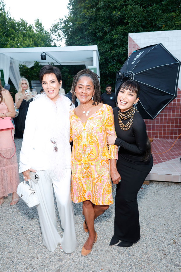 Kris Jenner, Doria Ragland i Kim Kardashian