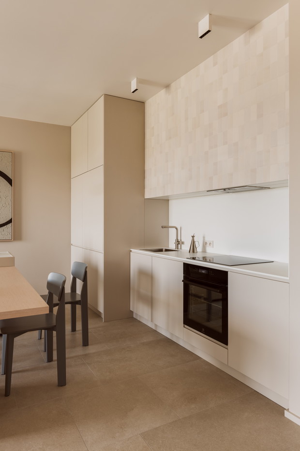 Mieszkanie w Łodzi, projekt: 3XEL Architekci - Justyna Ławrynowicz i Patryk Ławrynowicz.