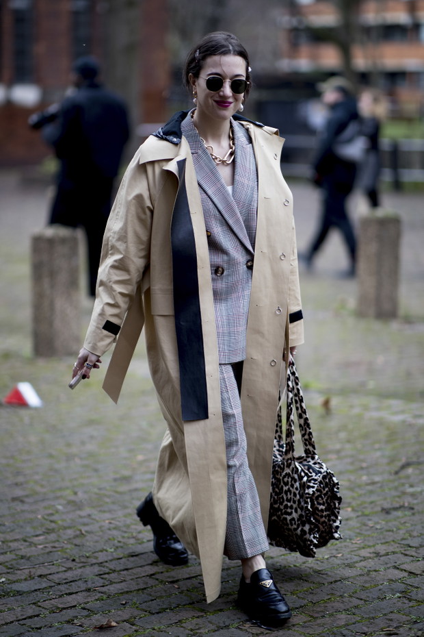 Najpiękniejsze trencze na pierwsze wiosenne dni prosto z londyńskich ulic street style