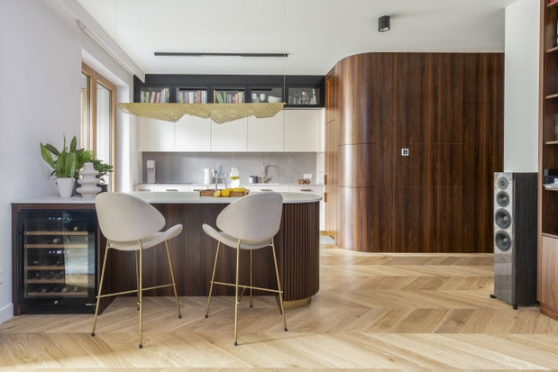 Apartament na Powiślu, projekt: Balicka Design