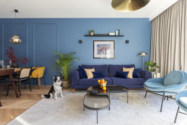 Apartament na Powiślu, projekt: Balicka Design