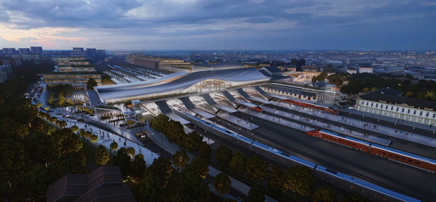 „Green Connect” w Wilnie, Zaha Hadid Architects