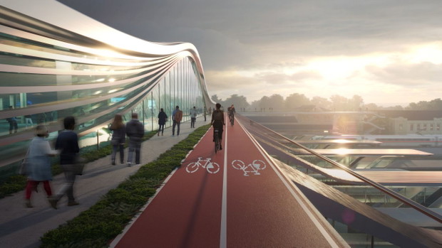 „Green Connect” w Wilnie, Zaha Hadid Architects