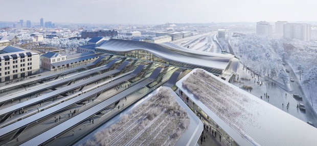„Green Connect” w Wilnie, Zaha Hadid Architects