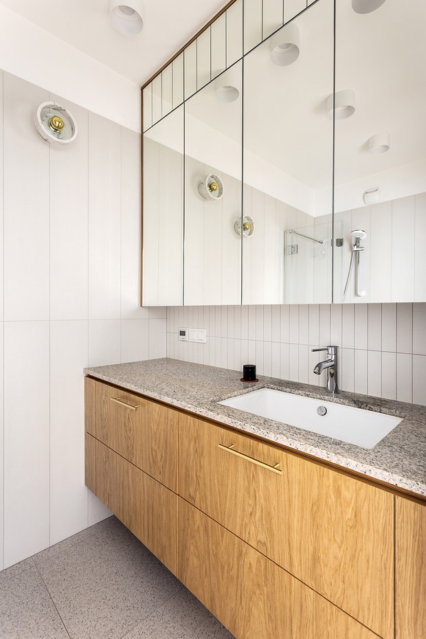 Mieszkanie dla rodziny, projekt: Dominika Wojciechowska z Nidus Interiors