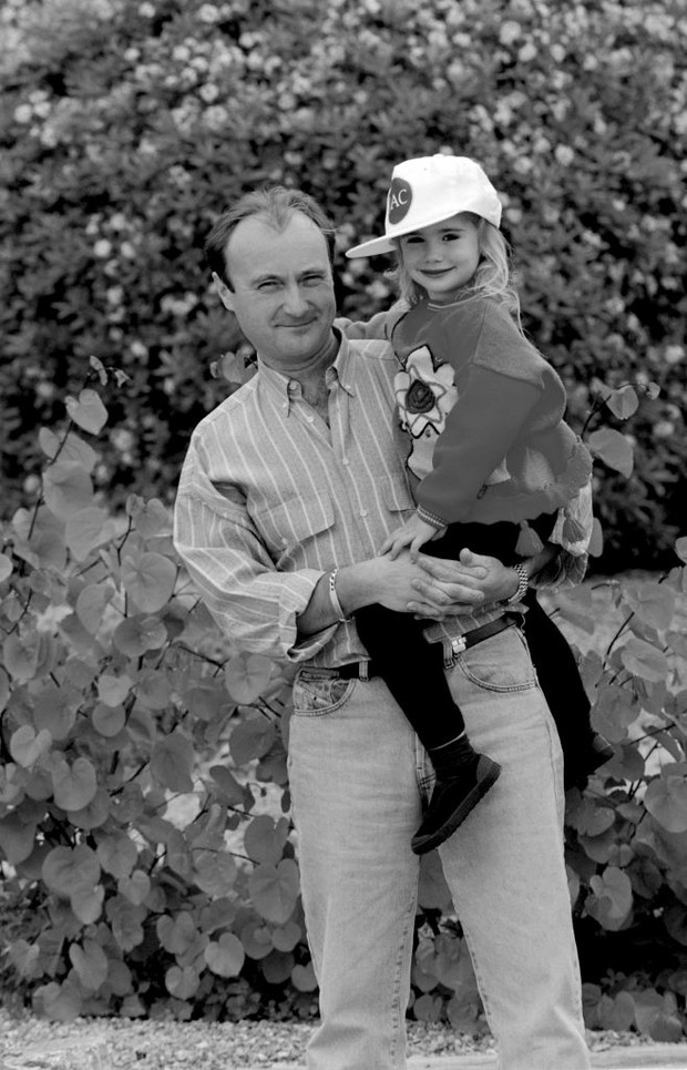 Lily Collins i Phil Collins