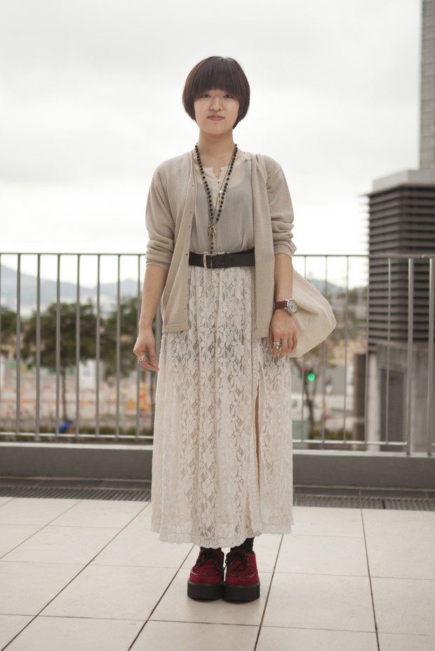 Street fashion z Hong Kongu