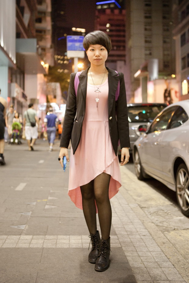 Street fashion z Hong Kongu