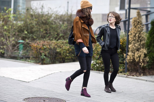 Projekt Levi's Street Fashion. Kasia Bielska & Levi’s 711. Zajmuje się fotografią modową. Jest Art Directorem w jednej z warszawskich agencji modelingowych. Pola Dźwigała & Levi’s 710. Makijażystka, charakteryzatorka. Pracuje przy sesjach zdjęciow