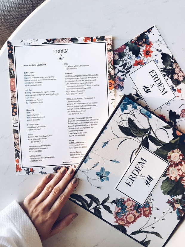 Erdem x H&M - atrakcje