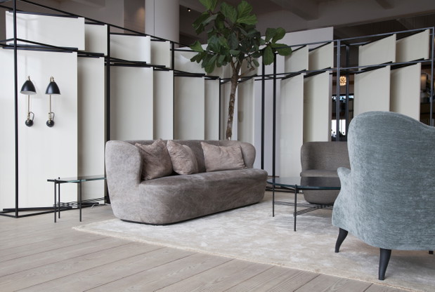Kopenhaski showroom GUBI w letniej odsłonie