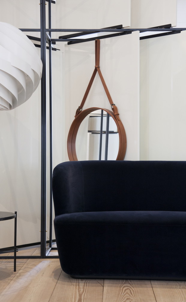 Kopenhaski showroom GUBI w letniej odsłonie