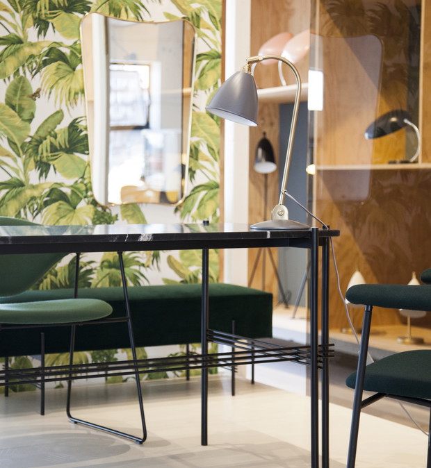 Kopenhaski showroom GUBI w letniej odsłonie