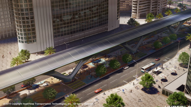 Hyperloop Italia - wizualizacje