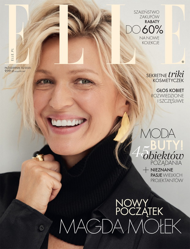 Magda Mołek w ELLE