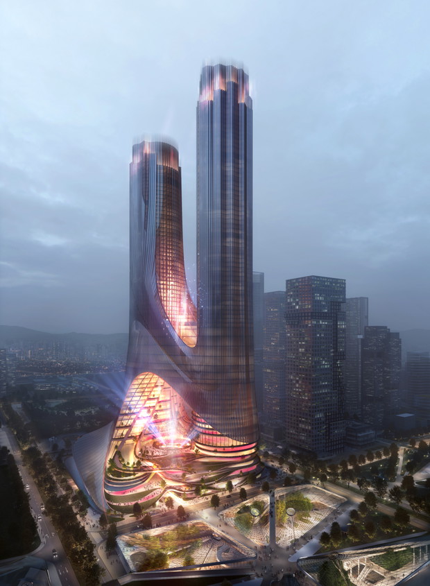 Shenzhen Tower C, Zaha Hadid Architects