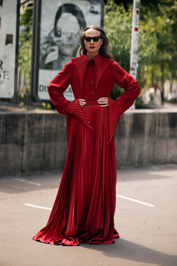 Street fashion Paris Haute Couture week jesień-zima 2024/2025