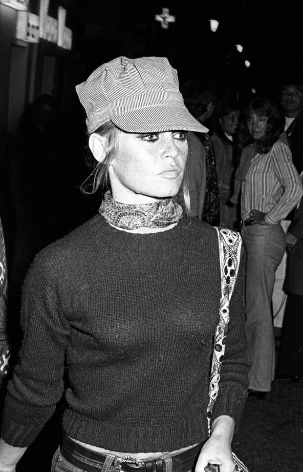 Brigitte Bardot w St. Tropez, 1968.