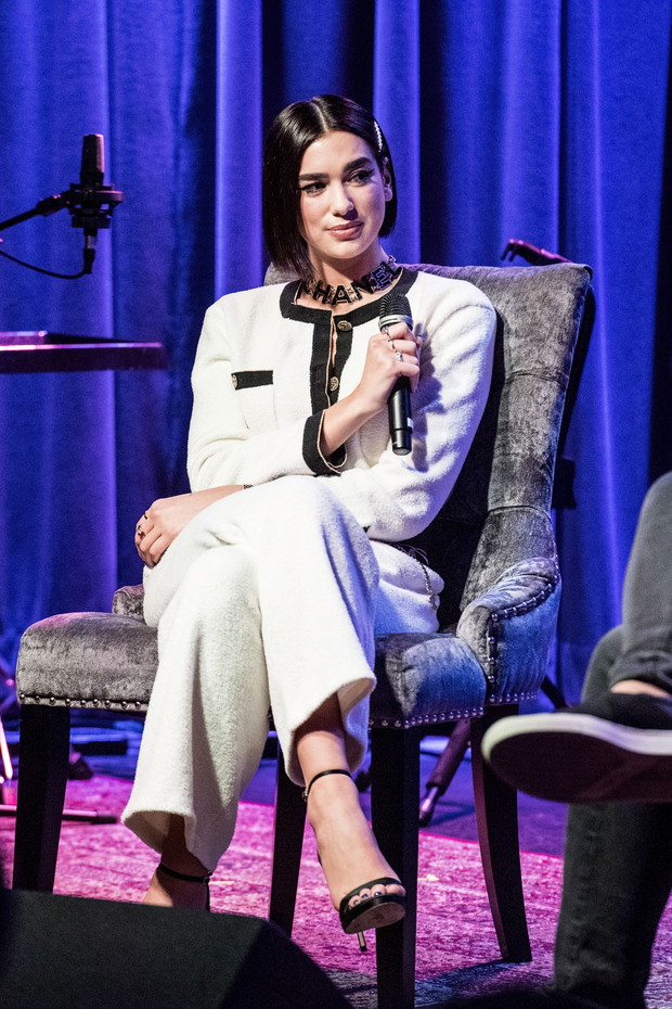 Dua Lipa w Grammy Museum, 28.09.2018.