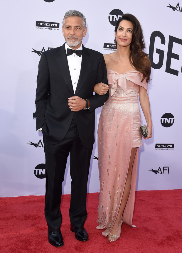 George Clooney i Amal Clooney na gali AFI Life Achievement 2018, 07