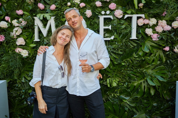Lidia Popiel na Moet & Chandon