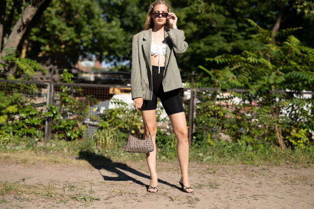 Modne szorty: cycling shorts.